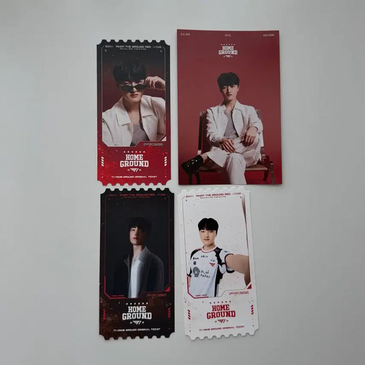 [BUNJANG] T1 Home Ground Ticket Postcard PEYZ / T1 티원 홈그라운드 티켓 엽서 페이즈 PEYZ
