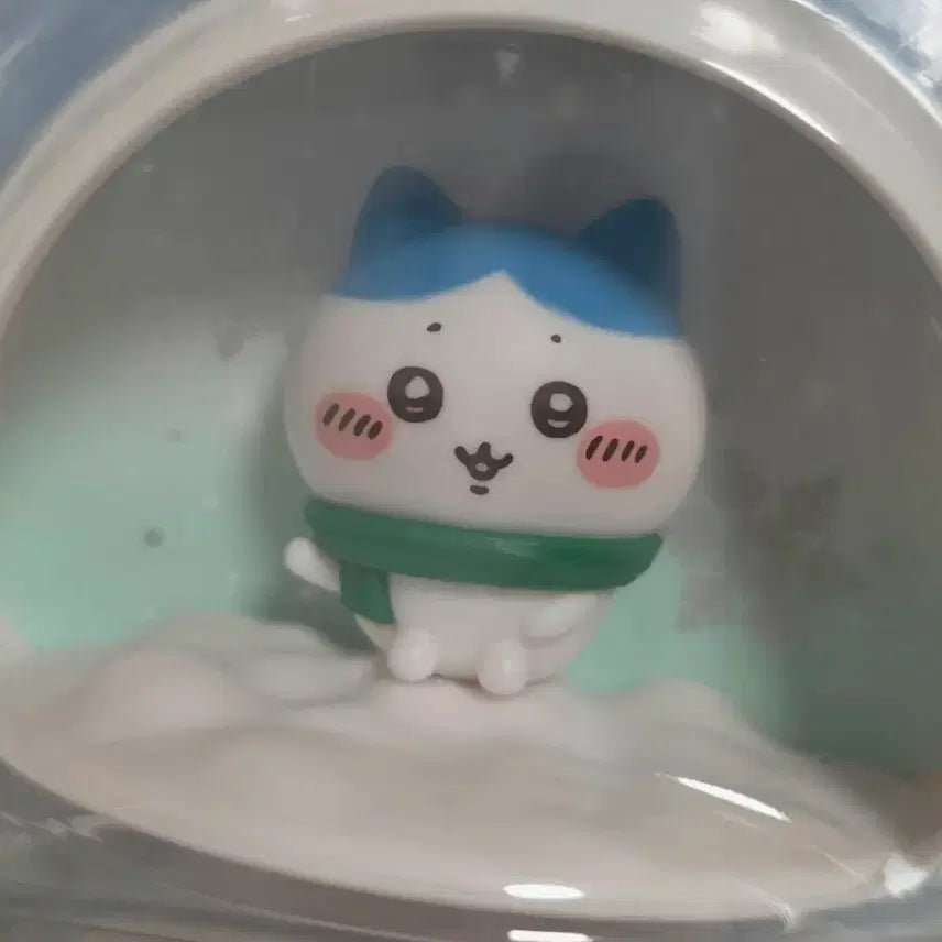 [BUNJANG] Chiikawa Snowman Ichiban Kuji Hachiware Ornament / 치이카와 눈사람쿠지 F상 하치와레 오너먼트