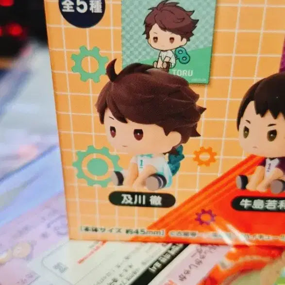 [BUNJANG] Haikyuu!! Petatto Oikawa Tooru Sealed Gacha Toy with Bonus Seal / 하이큐 페탓토 태엽 가챠 오이카와 토오루 미개봉 특전 씰 포함
