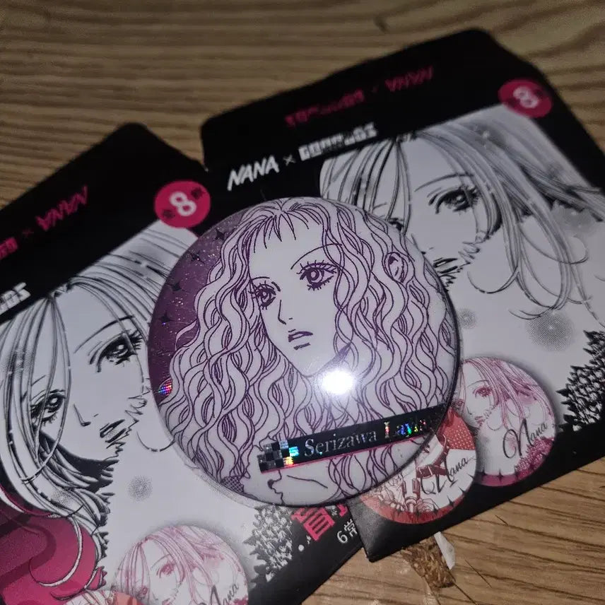 [BUNJANG] Yazawa Ai Nana Leila China Collaboration Badge / 나나NANA 야자와아이 레일라 중국 콜라보 뱃지