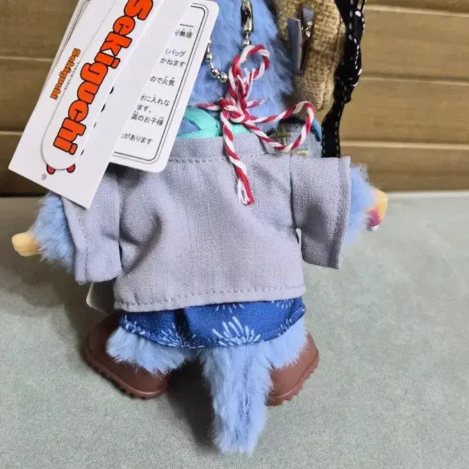 [BUNJANG] Monchhichi Yukata Cat Accessory Tengu Mask Doll / 유카타 몬치치
