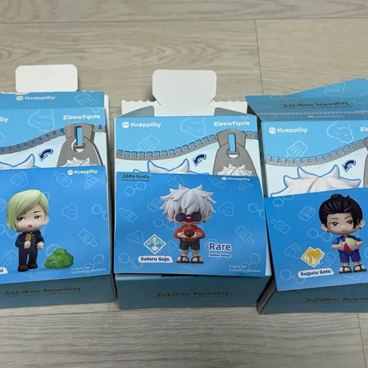 [BUNJANG] Jujutsu Kaisen Model Kit - Satoru Gojo Secret, Suguru Geto Secret, Kento Nanami (Opened) / 주술회전 모델킷 고죠 시크릿, 게토 시크릿, 나나미 개봉품 일괄