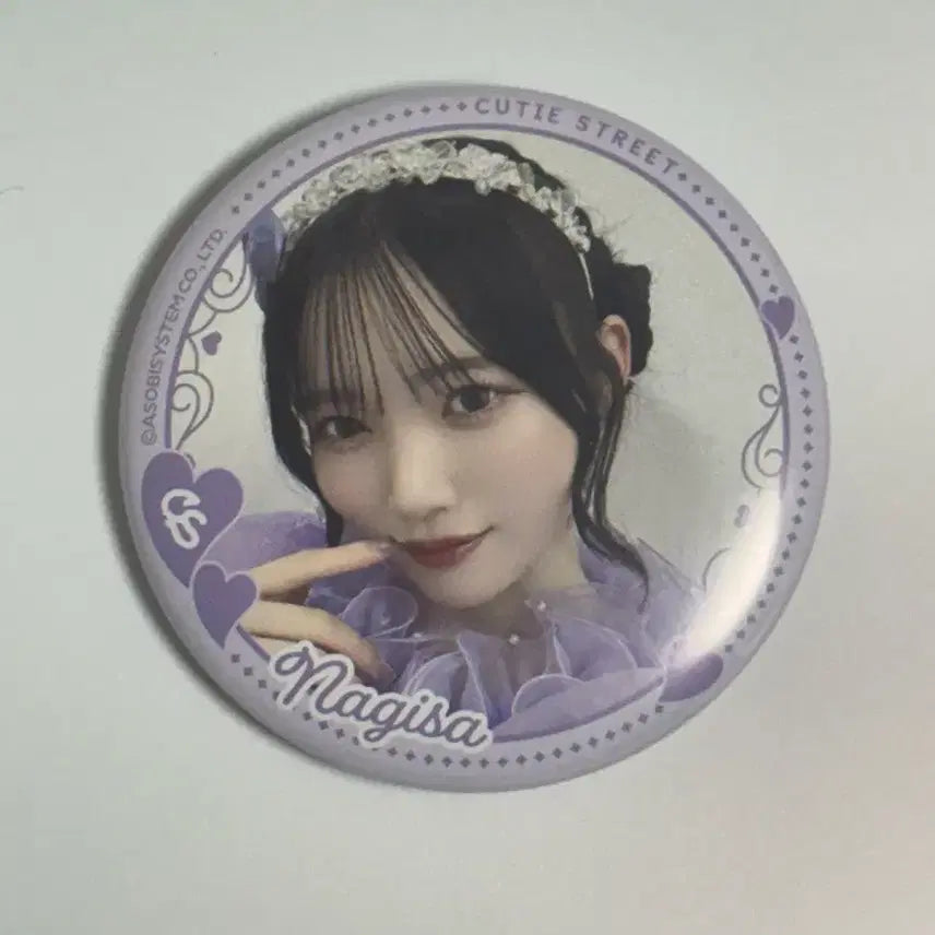 [BUNJANG] QSTO Cutie Street Manabe Nagisa Can Badge / 큐스토 큐티스트릿 마나베 나기사 캔뱃지