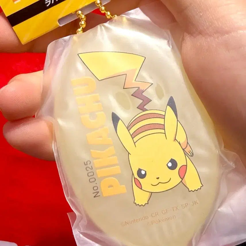 [BUNJANG] Official Japanese Pokemon Pikachu Mascot Coin Case Keyring / (미개봉) 일본 정품 포켓몬스터 코인 케이스 피카츄 마스코트 키링