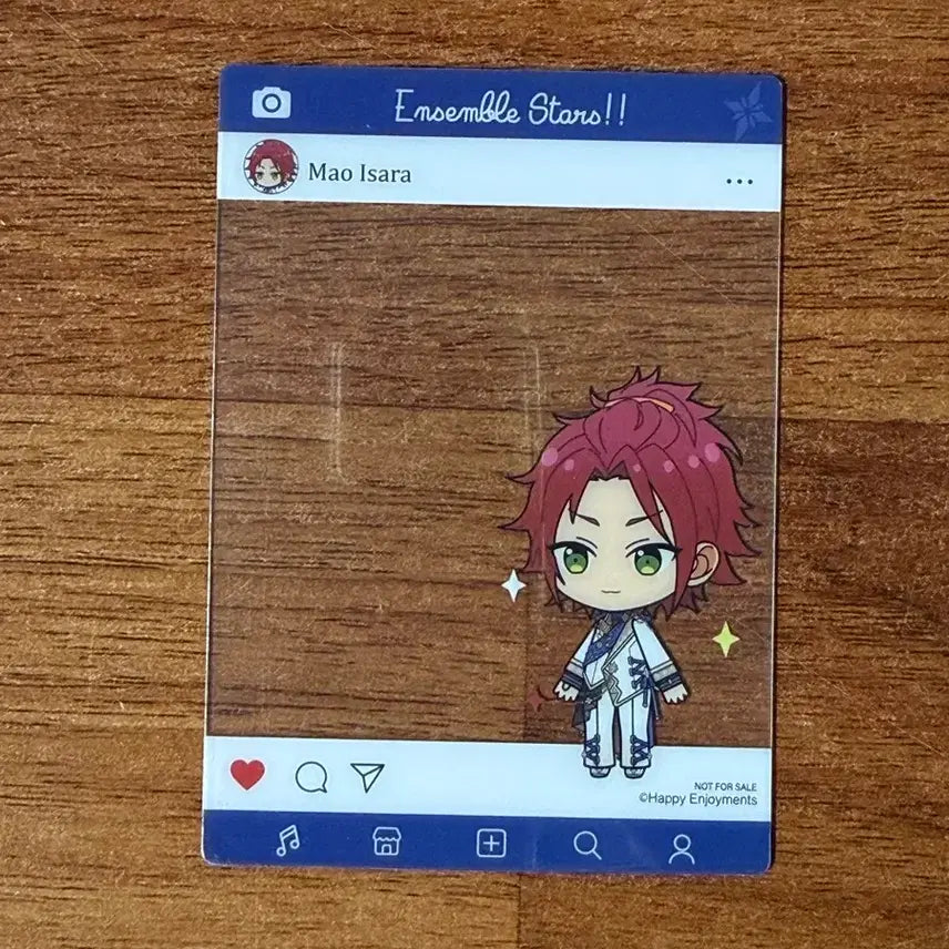 [BUNJANG] Ensemble Stars! Mobox 10th Anniversary Popup Exclusive Acrylic Card Mao / 앙스타 모펀 10주년 팝업 구매특전 마오 판매