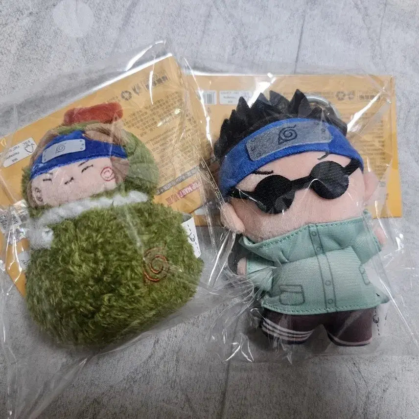 [BUNJANG] Naruto Choji &amp; Shino Doll Bundle / 나루토 중국 쵸지, 시노 일괄판매