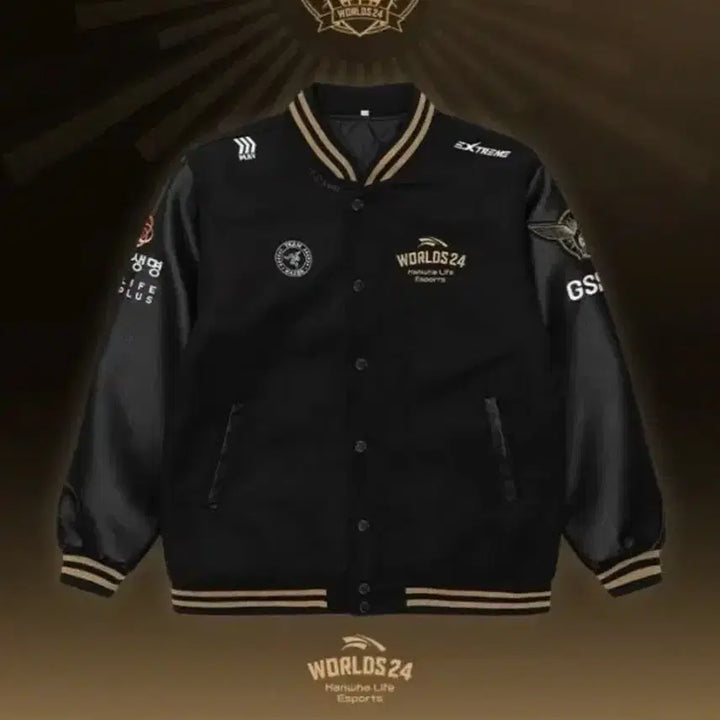 [BUNJANG] Hanwha Life Esports 2024 Worlds Jacket / 한화생명e스포츠 2024 월즈 자켓(도란 피넛 제카 바이퍼 딜라이트)