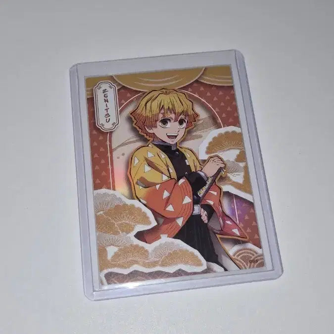 [BUNJANG] Demon Slayer Zenitsu Agatsuma Highlight Pick Union Profile Card / 귀멸의칼날 젠이츠 하이라이트픽 유니온 프로필 카드