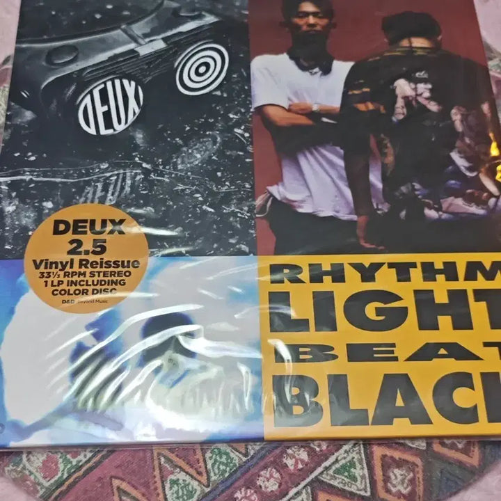 [BUNJANG] DEUX 2.5th Album LP Rhythm Light Beat Black (Sealed) / (미개봉) 듀스 2.5집 LP