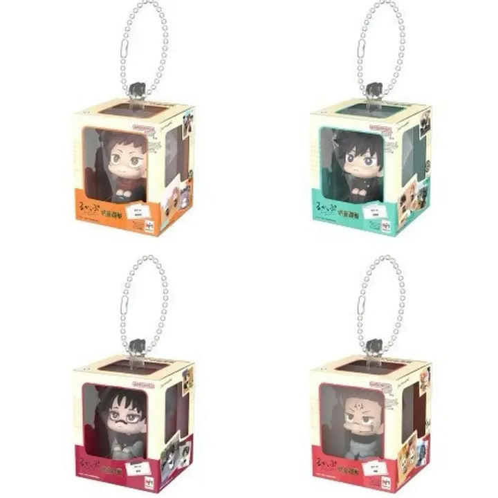 [BUNJANG] Jujutsu Kaisen Mini Look-Up Figure Set (Yuji, Megumi, Sukuna, Choso) - Sealed / 주술회전 미니 룩업 피규어 이타도리 유지 후시구로 메구미 스쿠나 쵸소우 일괄 미개봉 풀박스