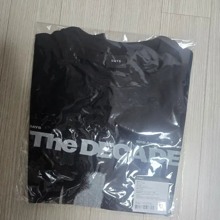 [BUNJANG] DAY6 The Decade 10th Anniversary T-Shirt / DAY6 더 디케이드 10주년 기념 티셔츠