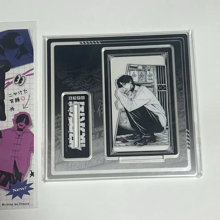 [BUNJANG] Gokuraku-ga (Yoru) Acrylic Stand + 2 Postcards Bundle Set / 극락가 (요루) 아크릴 스탠드 + 엽서 2종 일괄 굿즈