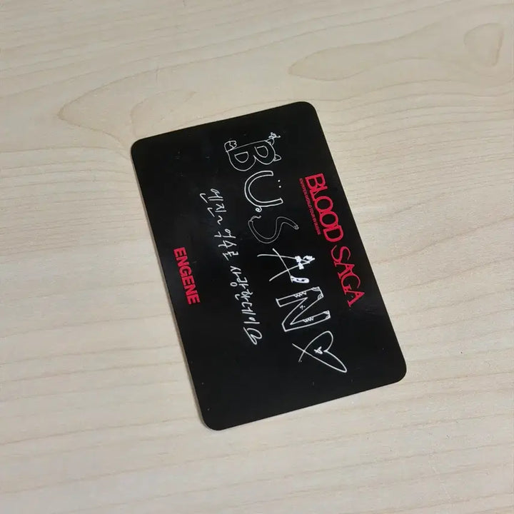 [BUNJANG] ENHYPEN Sunghoon Blood Sangha Busan Engine Zone Jay Photocard / 엔하이픈 블러드사가 부산콘 엔진존 제이 포카