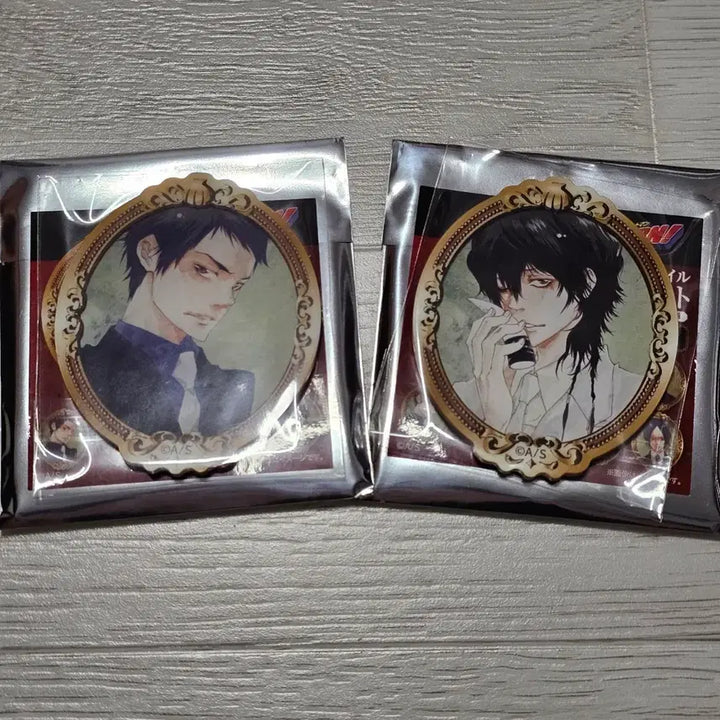 [BUNJANG] Gohiro no Sekai Original Art Acrylic Frame Magnet &amp; Silver Foil Clear Card Bundle Set / 가히리 원화 아크릴프레임 마그넷, 은박 클리어 카드