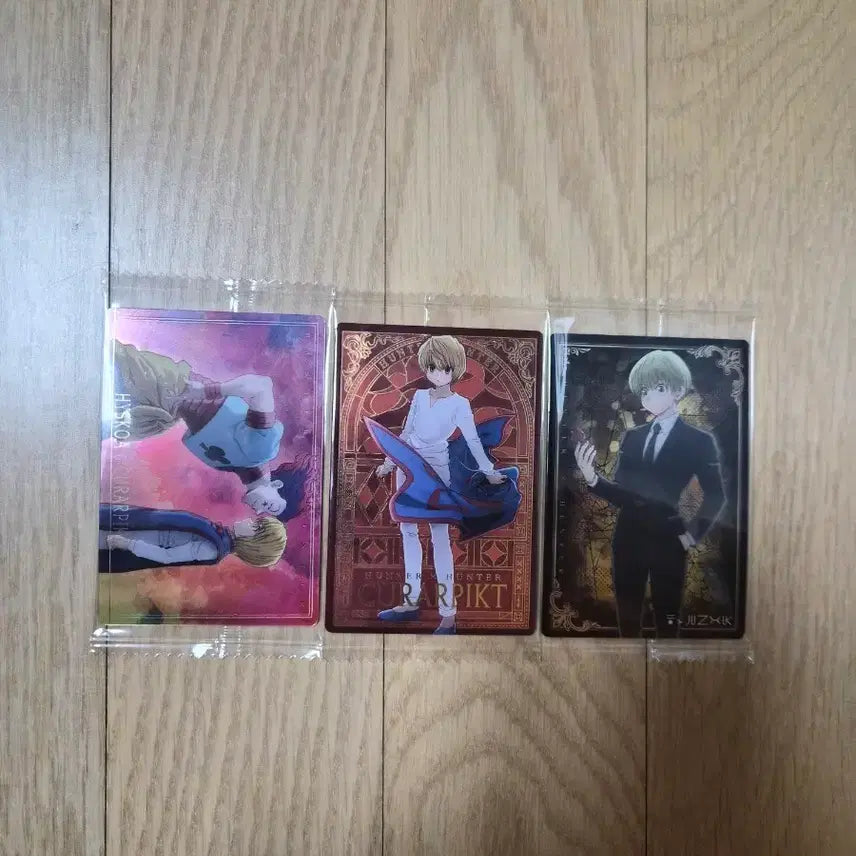 [BUNJANG] Hunter x Hunter Feitan Wafer Card 3-Set / (3종 일괄/새상품) 헌터헌터 이타자가 이타쟈가 웨하스 카드