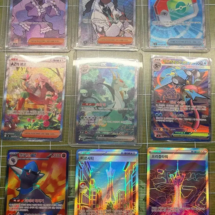 [BUNJANG] Pokemon Cards SAR SR Bundle (9 Cards) / 포켓몬 카드 SARSR일괄 9장