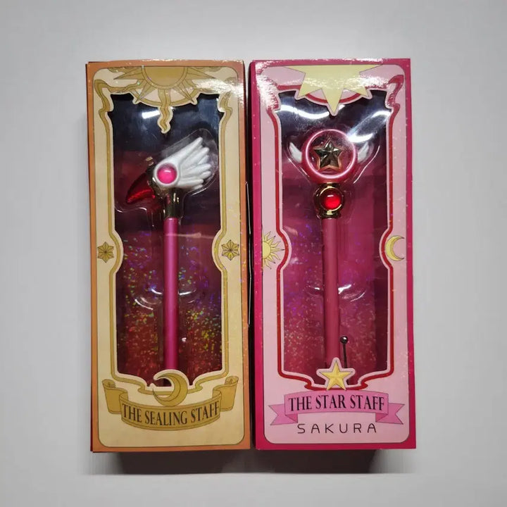 [BUNJANG] Bandai Cardcaptor Sakura Pointer Ballpoint Pen Set / 급처)반다이 카드캡터 체리(카드캡터 사쿠라) 지시봉 볼펜 세트