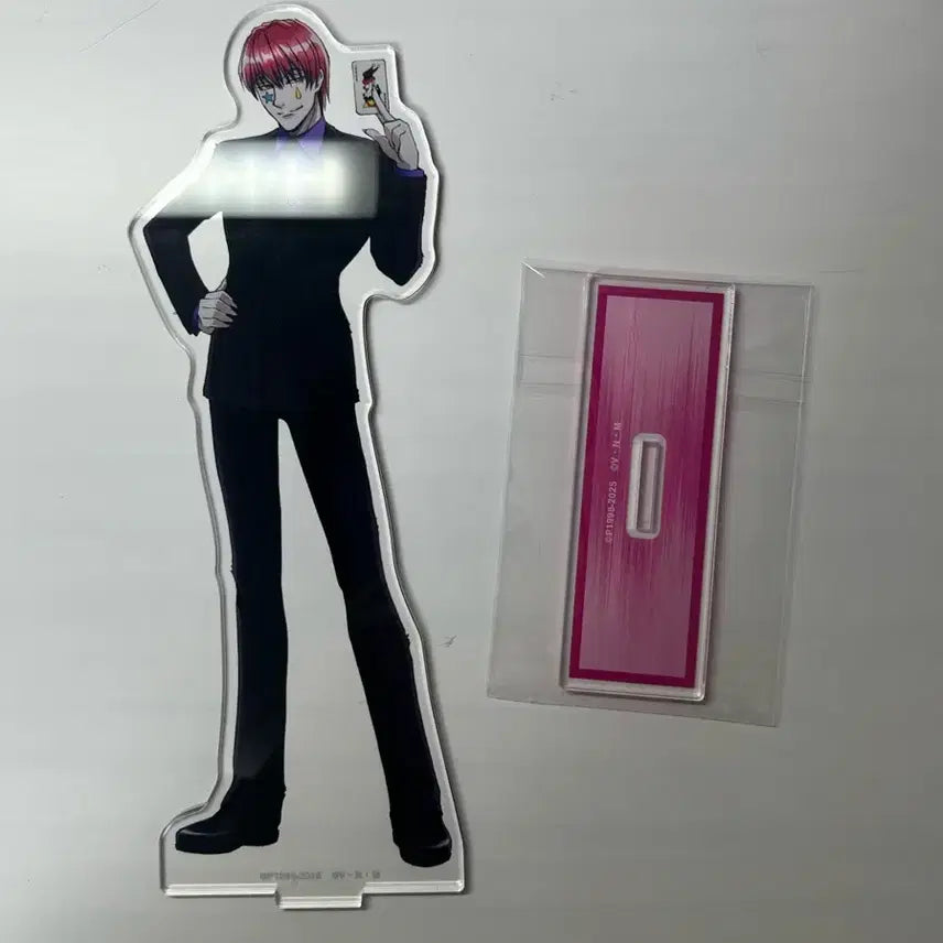 [BUNJANG] Hunter x Hunter Hisoka "Armes Blanches" Suit Battle Acrylic Stand / 헌터헌터 히소카 아르마비앙카 정장 전투 후 아크릴스탠드 판매