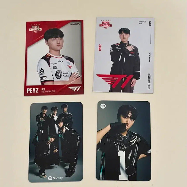 [BUNJANG] T1 Spotify Phase+ Group Photocard / 티원 스포티파이+볼트 페이즈 포카 일괄