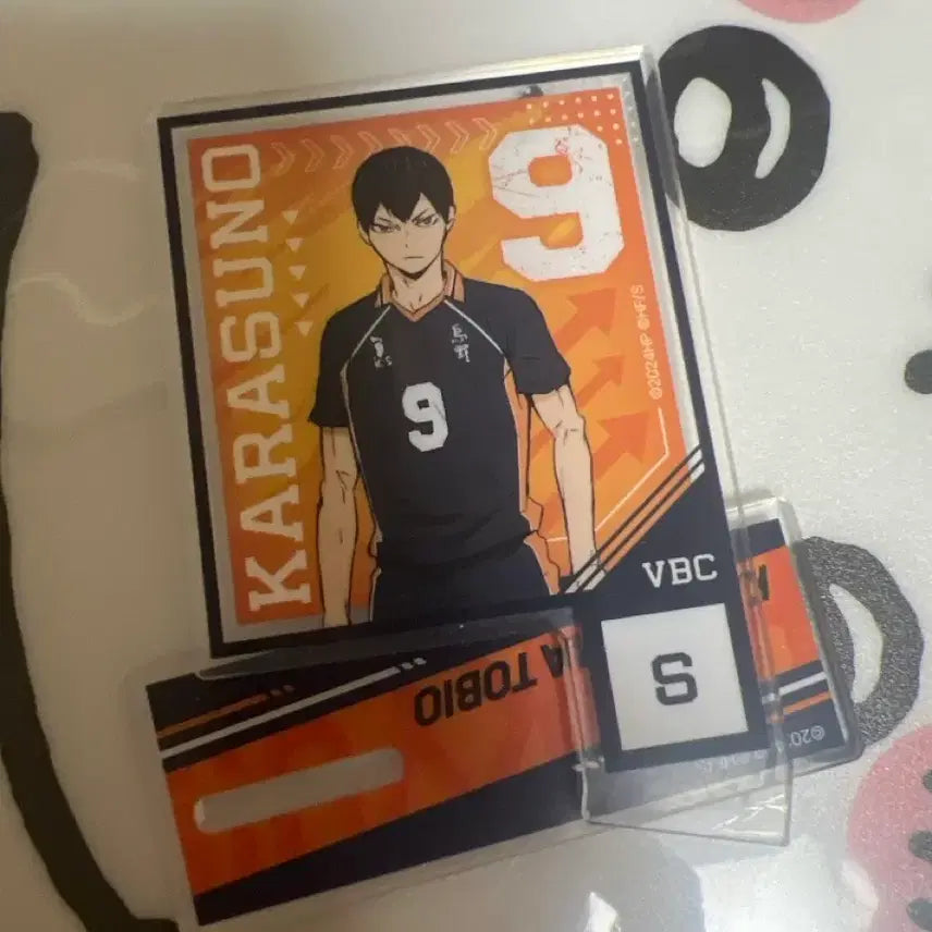 [BUNJANG] Haikyuu!! Karasuno Kageyama Replacement Sign Acrylic Stand The Hyundai Popup / 하이큐 카라스노 카게야마 교체팻말 아크릴 더현대 팝업