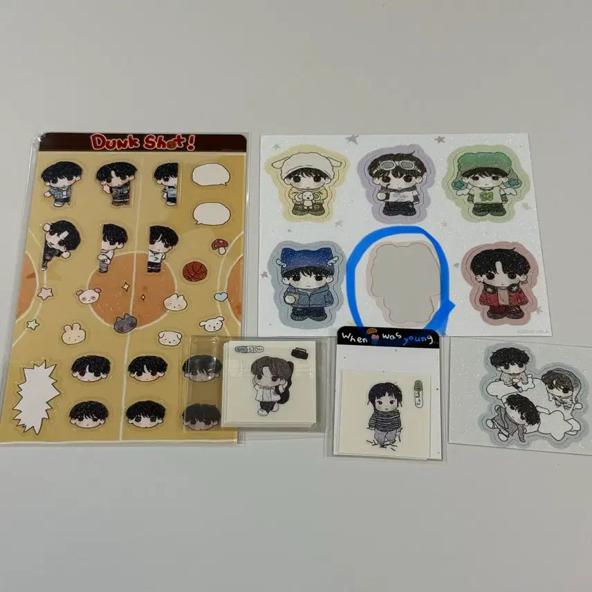 [BUNJANG] NCT WISH N-WISH Bbangchichi Sticker Ttibu Seal / 엔시티위시 엔위시 빵치치님 스티커 띠부씰