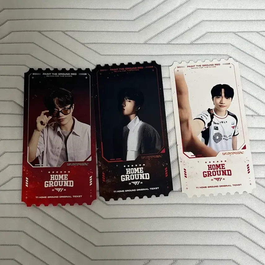 [BUNJANG] T1 Homeground Original Ticket Photocard Bundle Set (Keria) / 티원 홈그라운드 오리지널 티켓 포카 3일 일괄(케리아)