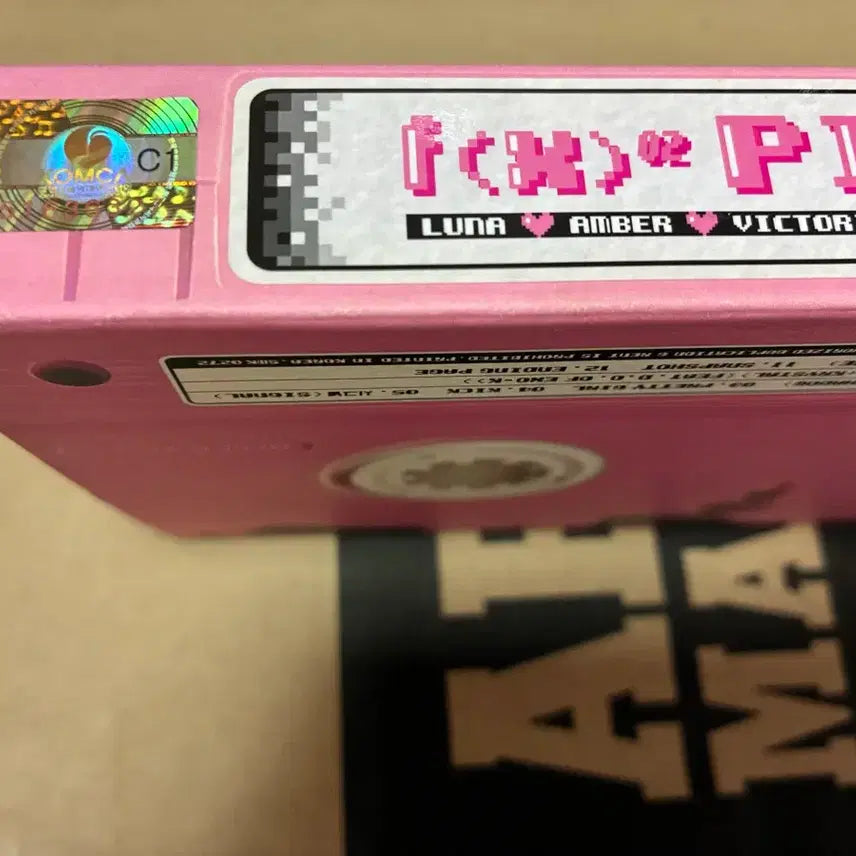 [BUNJANG] f(x) Pink Tape Album Bundle with Sulli Photocard / 에프엑스 핑크테이프 정품 앨범 + 설리 포카 첫사랑니 포토카드 f(x) 크리스탈 화보집 화보 포토북