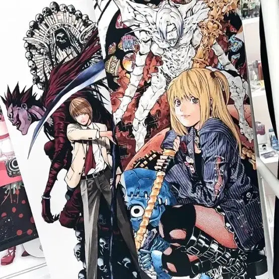 [BUNJANG] Death Note Misa Misa Tapestry / 데스노트 미사미사 태피스트리 ㅅㅊㅇ 미사 굿즈 아크릴 원화전