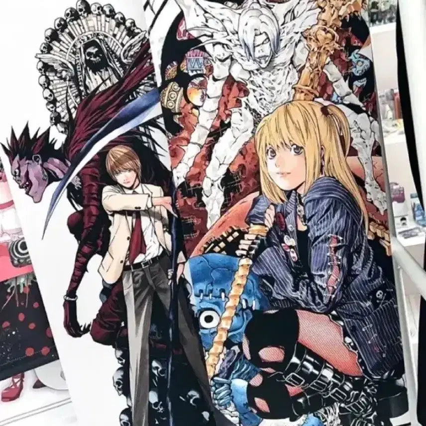 [BUNJANG] Death Note Misa Misa Tapestry / 데스노트 미사미사 태피스트리 ㅅㅊㅇ 미사 굿즈 아크릴 원화전