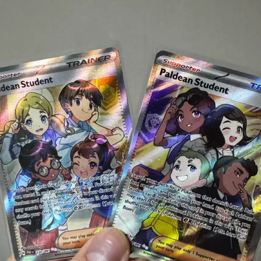 [BUNJANG] Pokemon Paldean Students English Version Cards / 포켓몬카드 팔데아의 학생 영문판