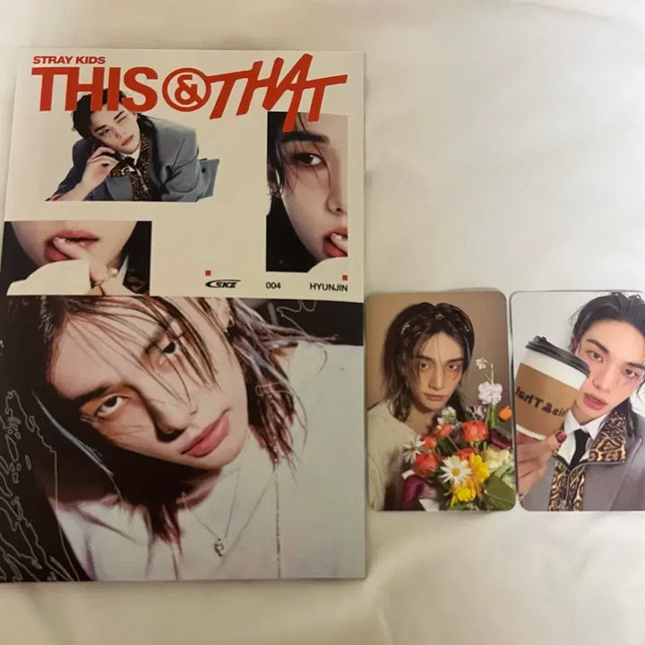 [BUNJANG] Stray Kids Hyunjin THIS&amp;THAT Individual Album Pre-order Photocard / 스트레이키즈 현진 THIS&amp;THAT 개인반 앨범 예판 포토카드
