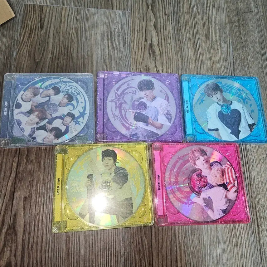 [BUNJANG] NCT WISH Color Jewel Album Bundle Set (Sion, Yushi, Riku, Sakuya, Jaehee, Ryo, Renjun) / 일괄) 엔시티 위시 컬러 쥬얼 앨범 단체 시온 유우시 료 사쿠야