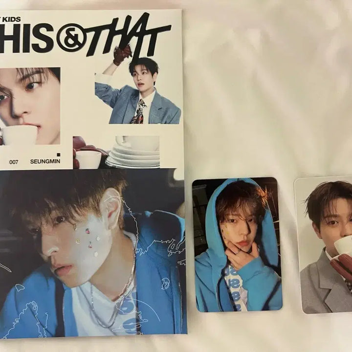 [BUNJANG] Stray Kids Seungmin This&amp;That Individual Album Pre-order Photocard / 스트레이키즈 This&amp;That 개인앨범 승민 예판 포토카드