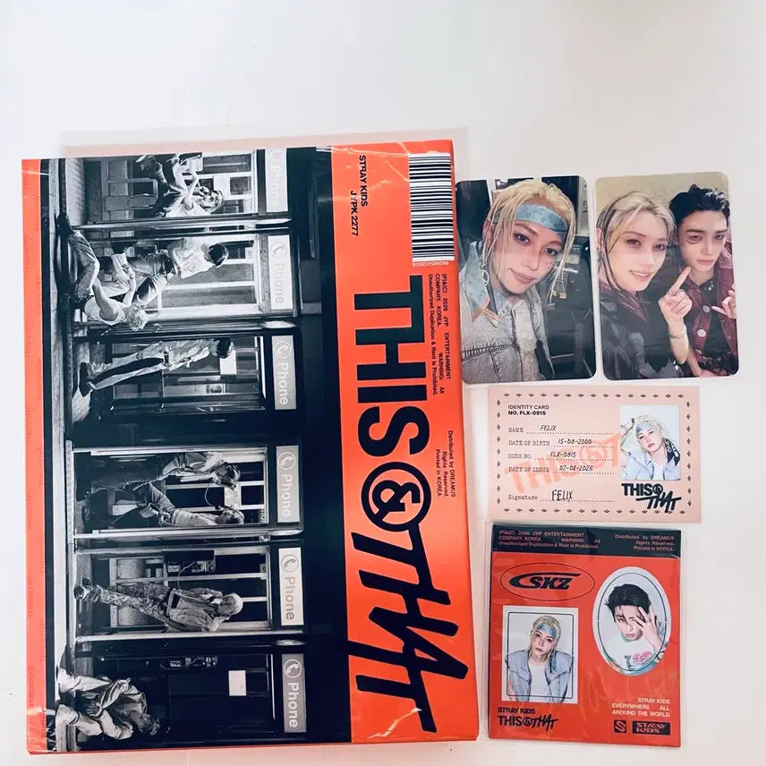 [BUNJANG] Stray Kids Felix THIS&amp;THAT THAT ver. Set / 필릭스/스트레이키즈 THIS&amp;THAT that ver.필릭스세트