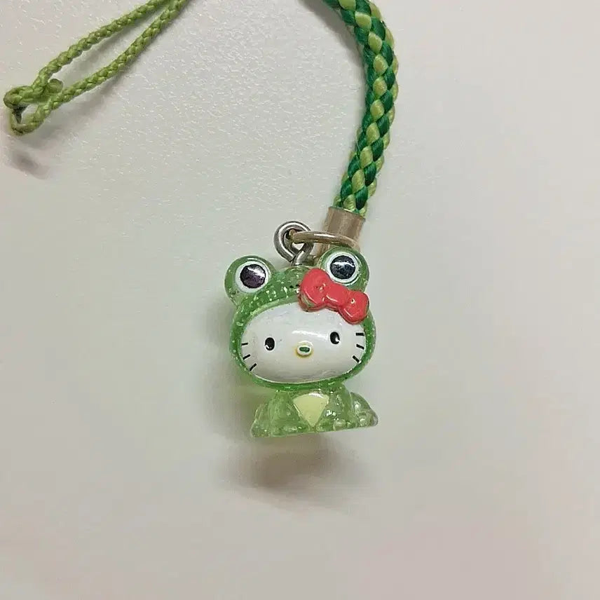 [BUNJANG] Vintage Frog Kitty Charm / 고전 개구리 키티스트랩