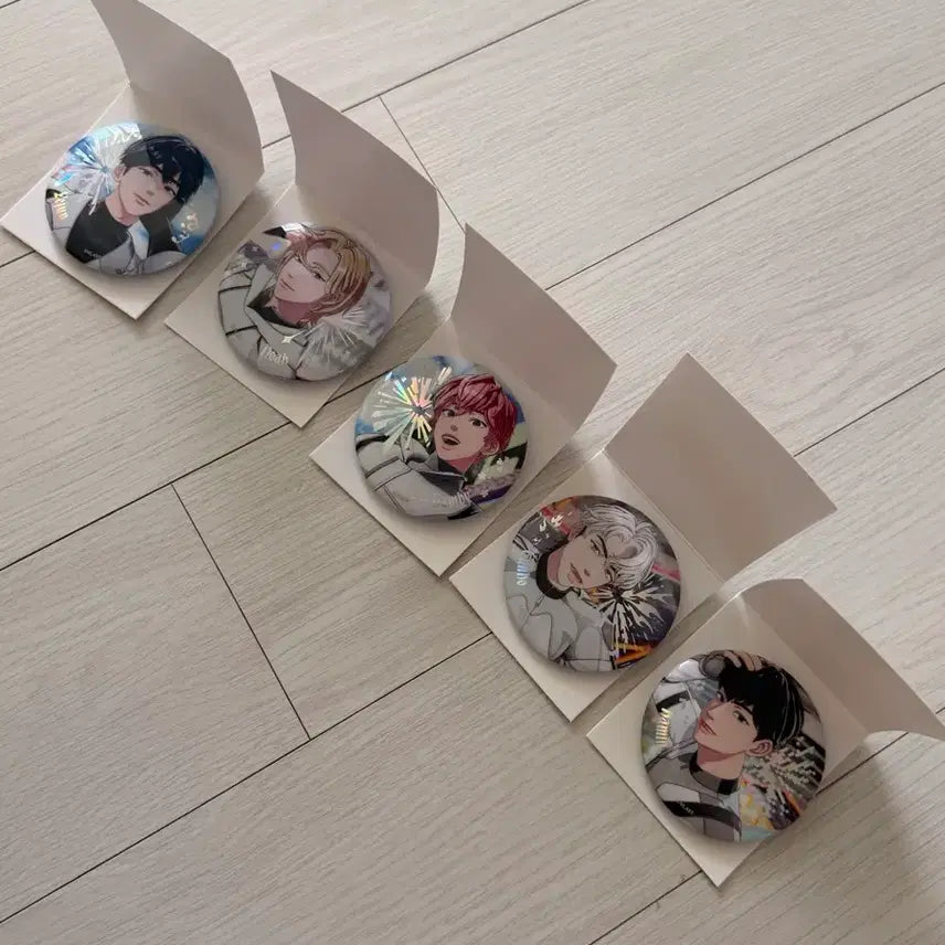 [BUNJANG] Pllayve Dash Can Badge Back Set / 플레이브 대쉬 캔뱃지 백세트