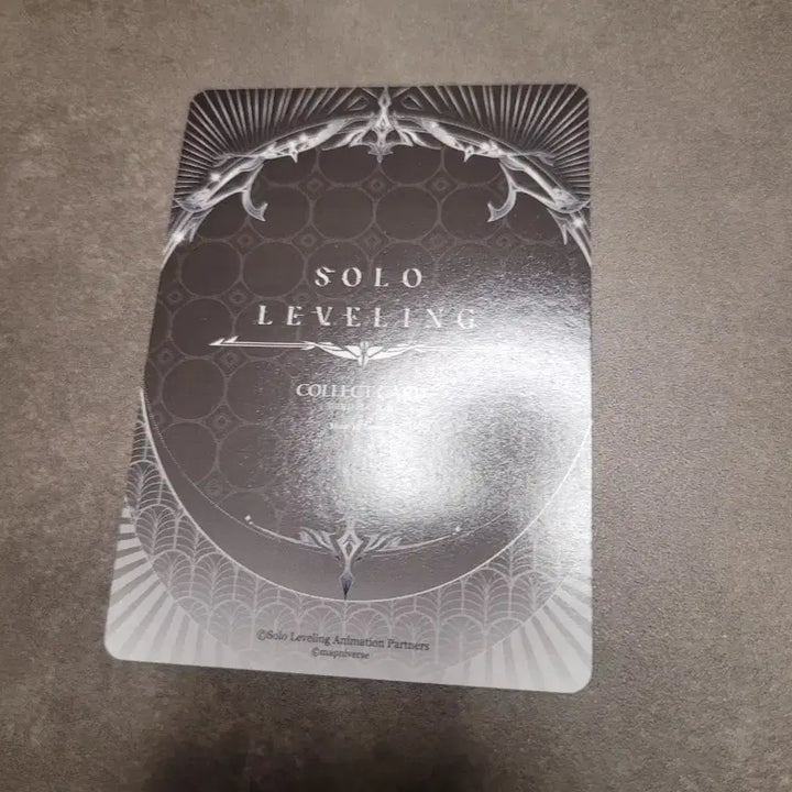 [BUNJANG] Solo Leveling Sung Jinwoo P-Rank Card / 나 혼자만 레벨업 카드 성진우 P랭크