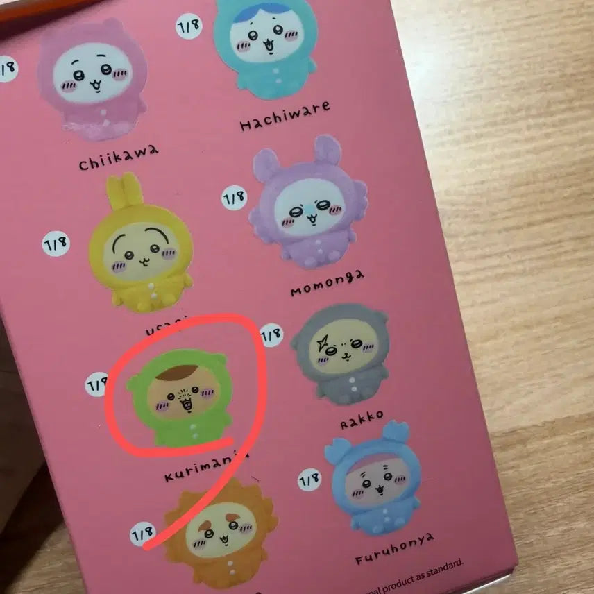 [BUNJANG] Miniso Pajama Partyz Sitting Figure Kuri / 미니소 파자마 파티즈 시팅 피규어 판매 ((쿠리만쥬))