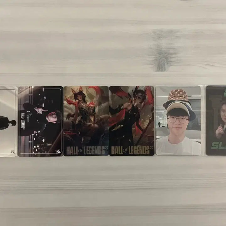 [BUNJANG] T1 Faker Photocard Bundle / T1 티원 페이커 포토카드 일괄 전설의 전당, 아라치, 슬릭
