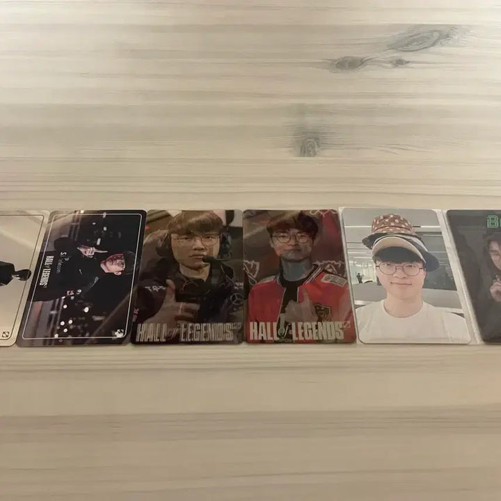 [BUNJANG] T1 Faker Photocard Bundle / T1 티원 페이커 포토카드 일괄 전설의 전당, 아라치, 슬릭