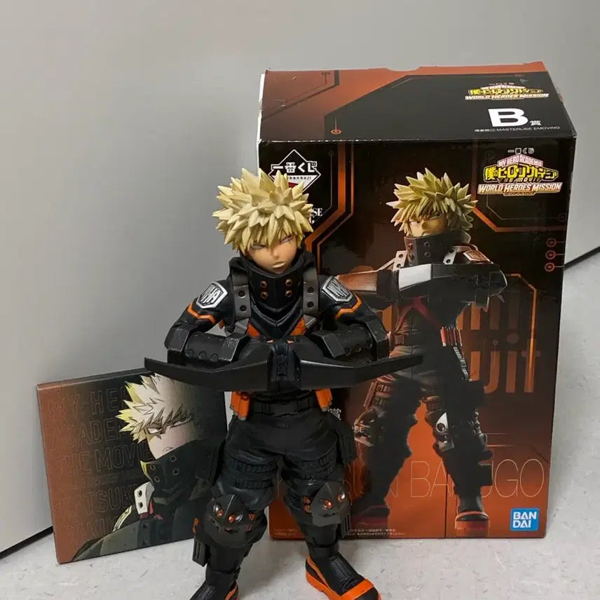 [BUNJANG] My Hero Academia Katsuki Bakugo Ichiban Kuji B Prize Figure &amp; Canvas Set / 바쿠고 이치방쿠지 B상 피규어, 캔버스