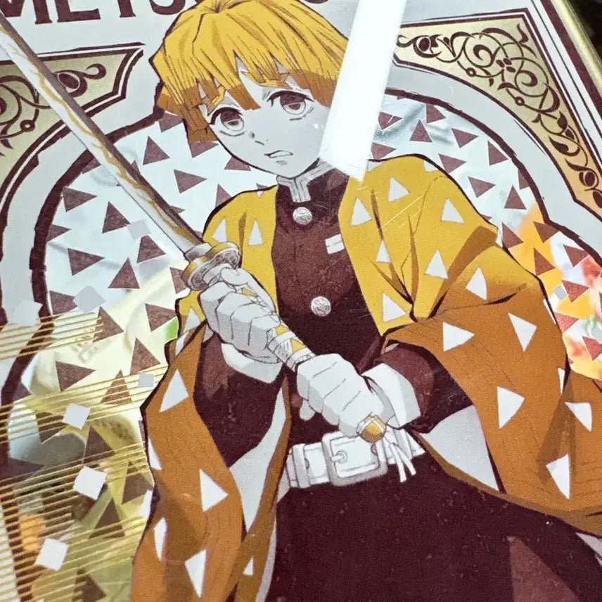 [BUNJANG] Demon Slayer Zenitsu Acrylic Panel Standee / 귀멸의 칼날 젠이츠 아크릴 판 스탠드 플레이트 귀칼 d상 피규어 레진 쿠지 제일복권