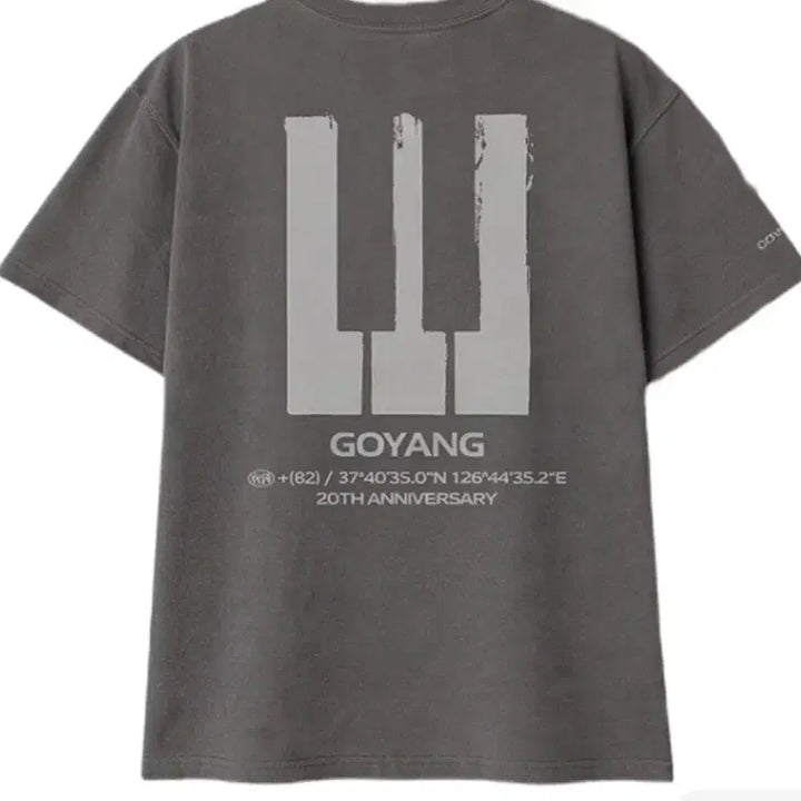 [BUNJANG] BIGBANG Cosmos T-Shirt Charcoal (M, XL) - Goyang Edition / XL 빅뱅 BIGBANG 콘서트 팝업 엠디 코스모스 티셔츠 차콜 - 고양 에디션