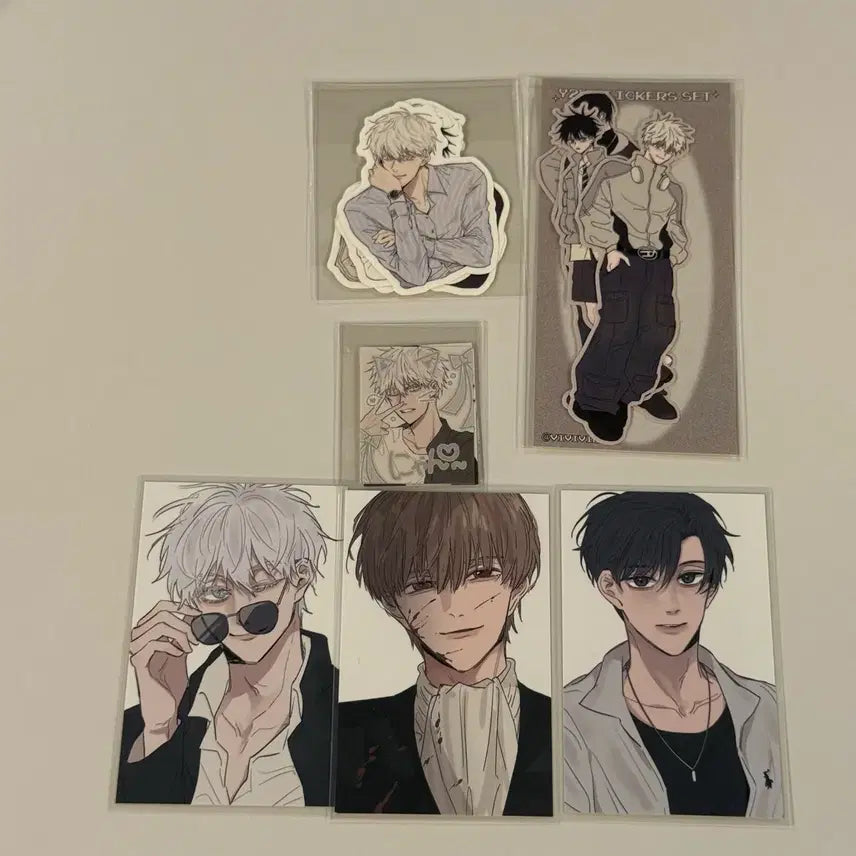 [BUNJANG] Jujutsu Kaisen Y2K Sticker Set / 주술회전 이거존맛님 y2k 조각스티커 증사티커