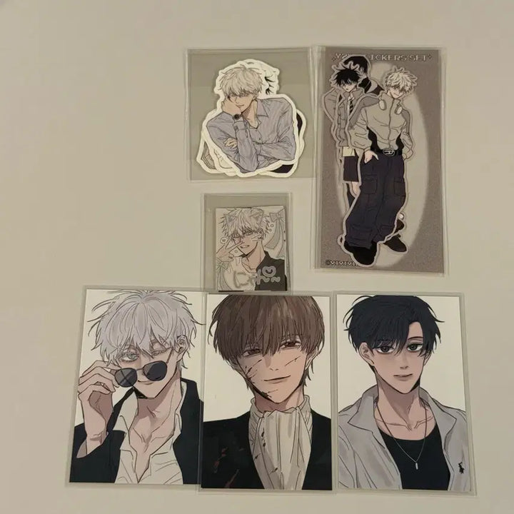 [BUNJANG] Jujutsu Kaisen Y2K Sticker Set / 주술회전 이거존맛님 y2k 조각스티커 증사티커