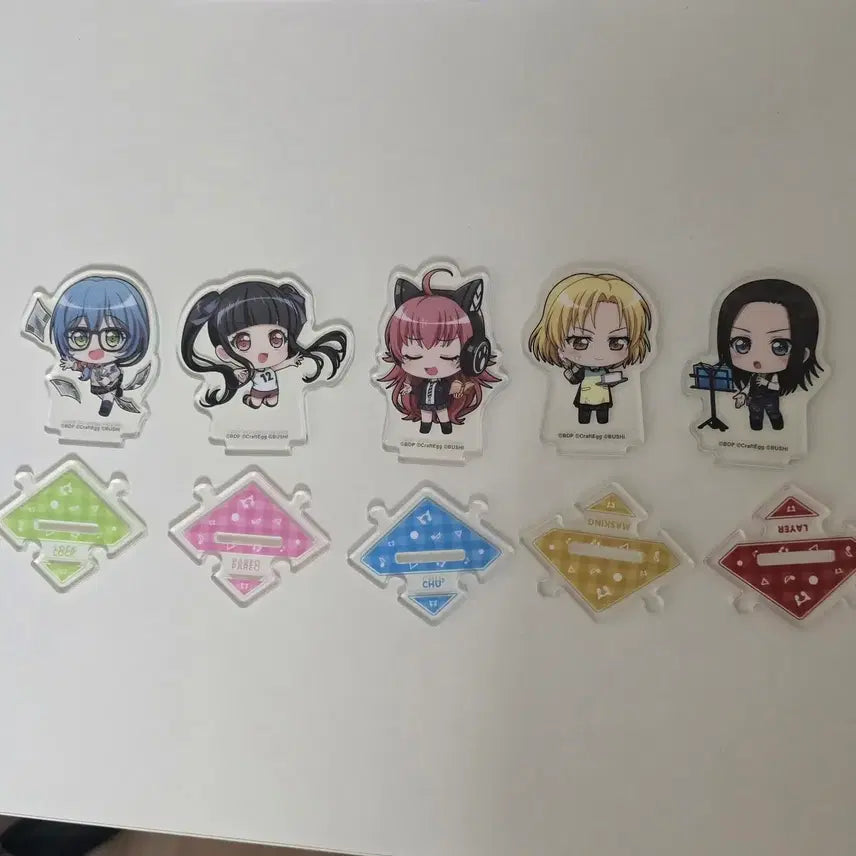 [BUNJANG] BanG Dream! RAISE A SUILEN Pareo Chuchu Rokkap Maki Reiya Acrylic Bundle Set / 뱅드림 라스 파레오 츄츄 롯카 마스키 레이야 아크릴 일괄