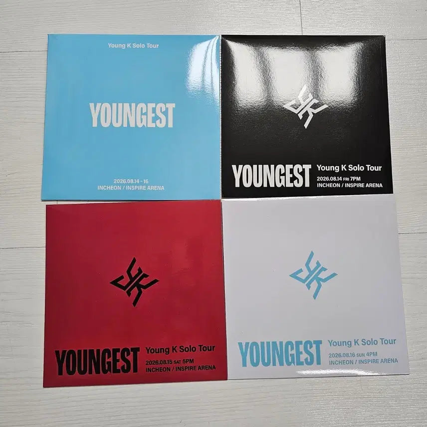 [BUNJANG] Young K Concert Made Gift + All Concert Entry Kit Bundle Set / 영케이 콘서트 마데기프트 + 올콘 입장키트 일괄