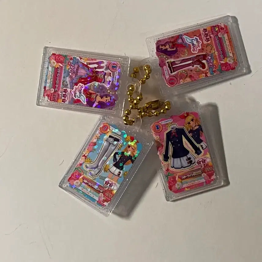 [BUNJANG] Aikatsu! I Am Star! Gacha Cards Set (4 Types) / 아이엠스타 아이카츠 카드 가챠 4종