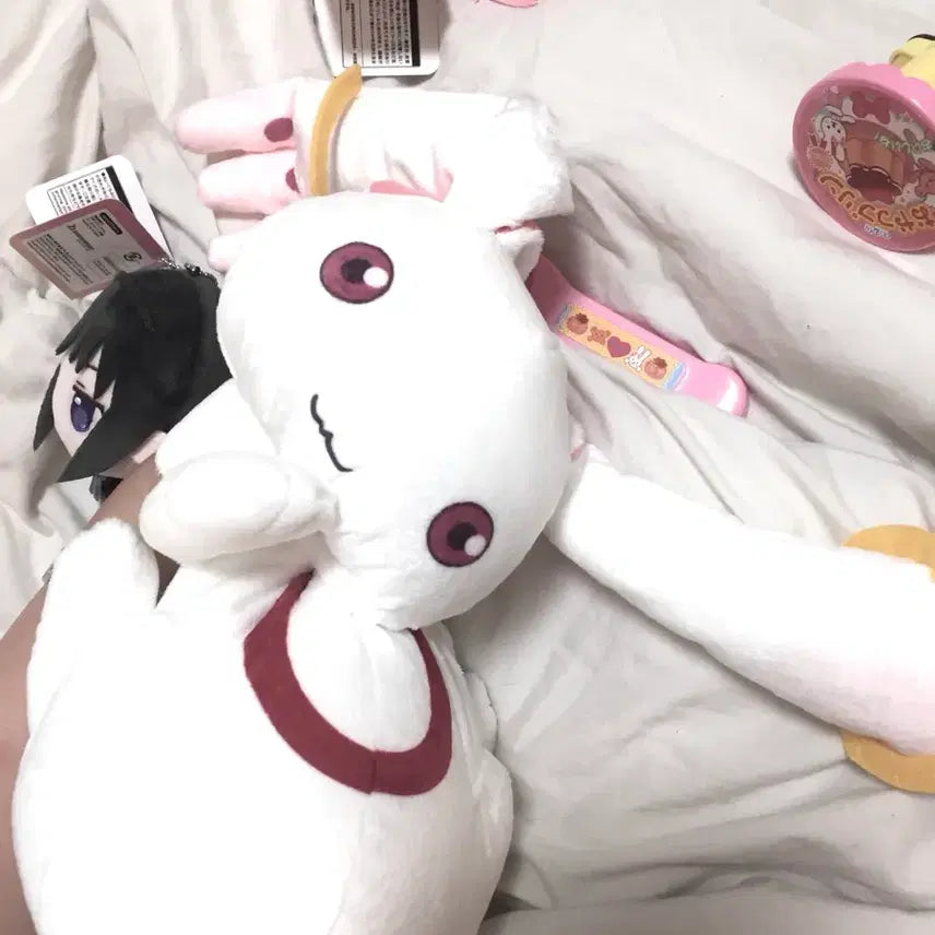 [BUNJANG] Puella Magi Madoka Magica Kyubey Plush Doll / 마법소녀 마도카 마기카 큐베인형 누이
