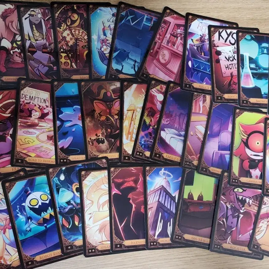 [BUNJANG] Hazebeam Hotel Season 2 Trading Cards Bundle Set (32 pieces) / 해즈빔호텔 시즌2 트레이딩 카드 32장 일괄